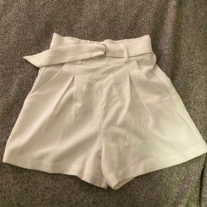 Abound white tie shorts size XXS - super comfy - like new